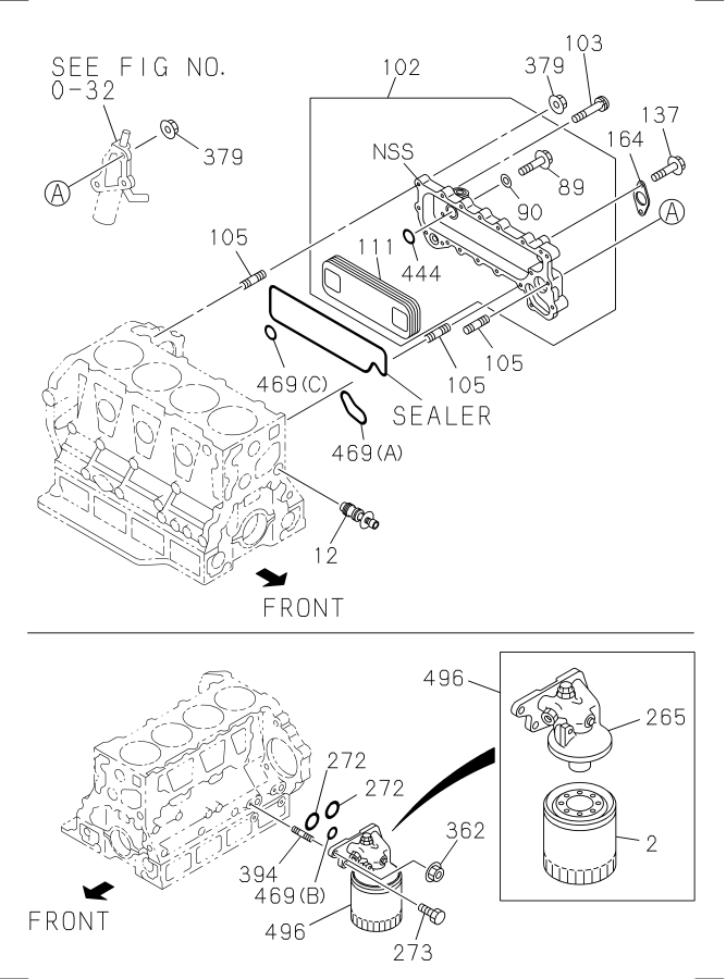 Isuzu NRR Engine oil filter. Fleet value - 2-94561-000-0 | BARLOW ISUZU ...