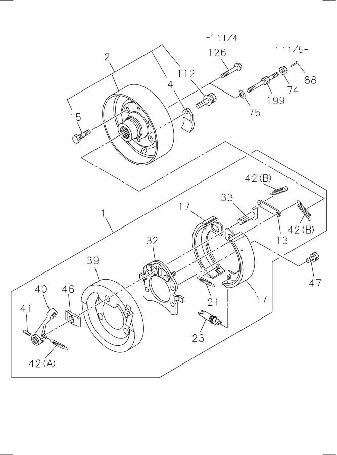 Isuzu NPR-HD Brake asm. Prod, cab, libr - 8-98034-305-0 | BARLOW ISUZU